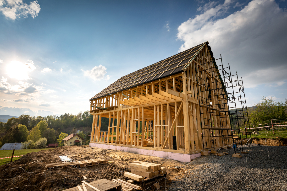 maison en bois